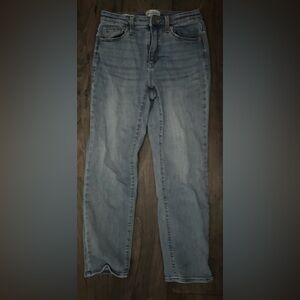 Universal Thread Light Blue High Rise Straight Leg Jeans